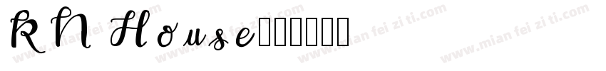 RN House字体转换